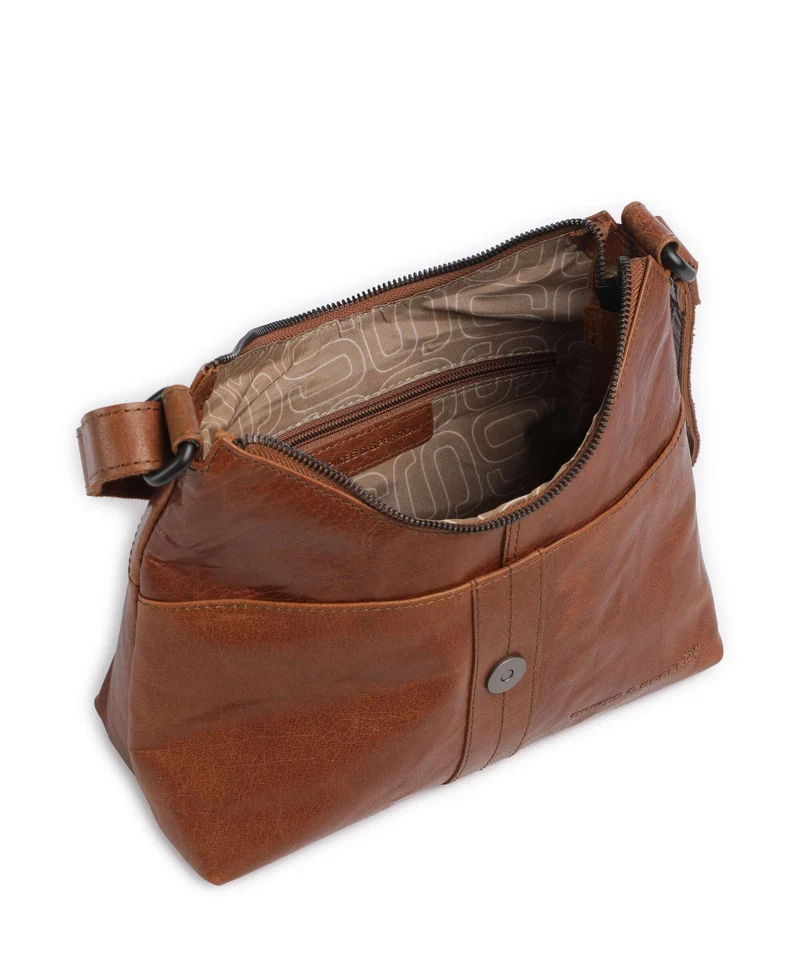 Spikes & Sparrow Bronco Ellesse Sac bandoulière brandy