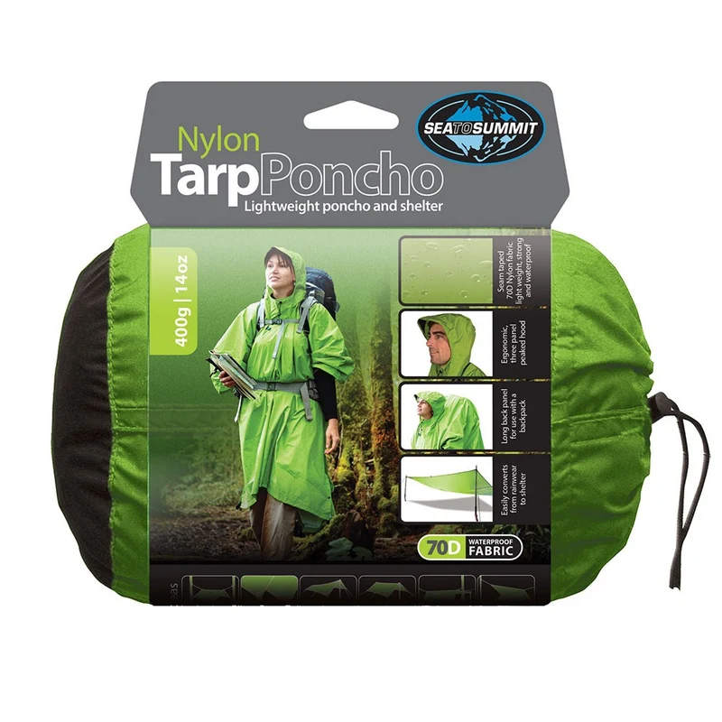 Poncho-Bâche en nylon de Sea To Summit