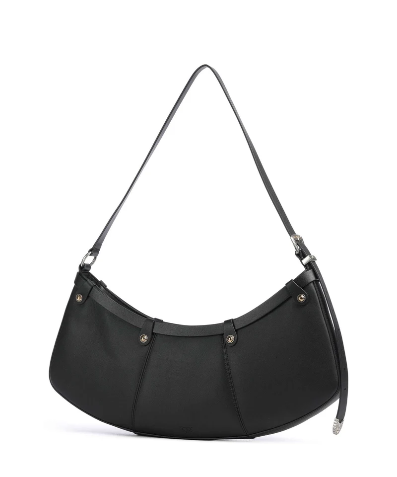 Pinko Pocket Sac porté épaule nero/old silver