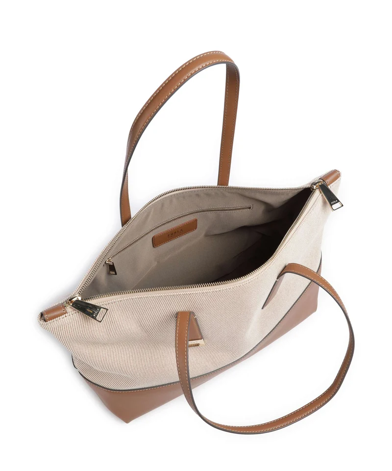 Furla Olivia L Cabas toni cognac