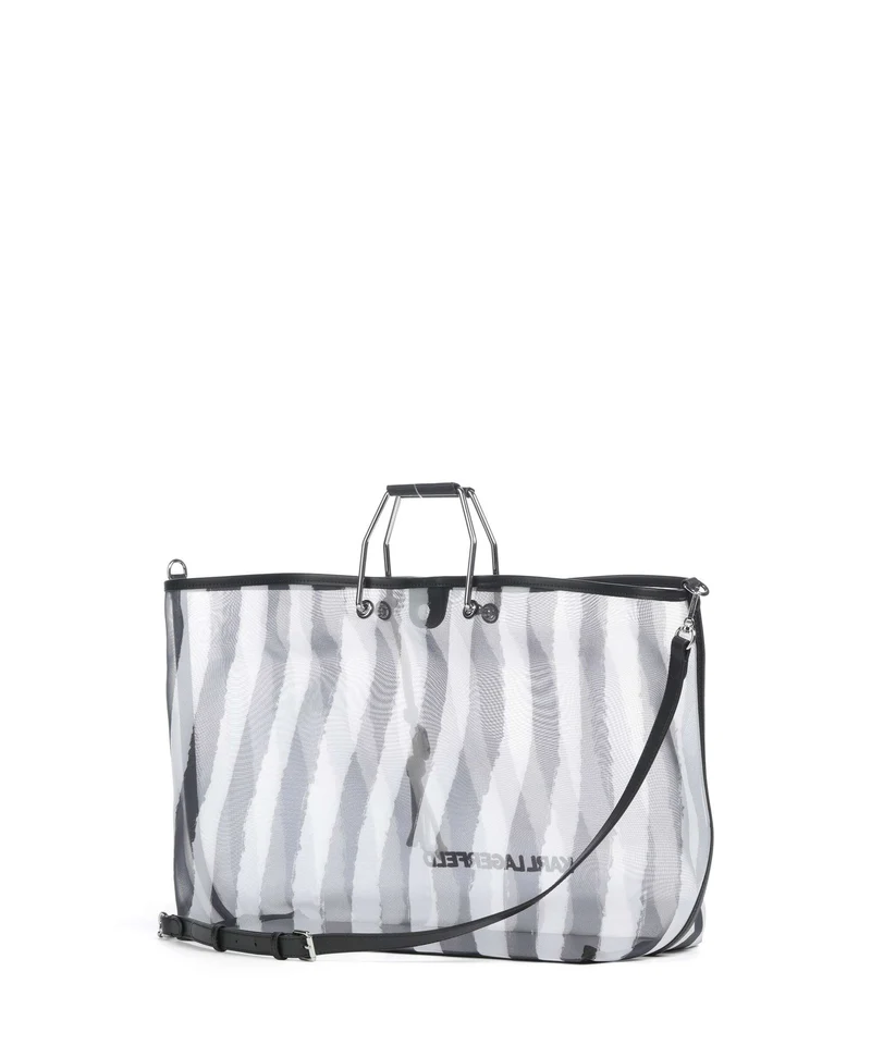Karl Lagerfeld Ikon XXL Sac à main black stripes
