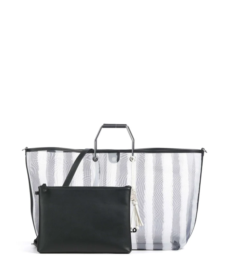 Karl Lagerfeld Ikon XXL Sac à main black stripes
