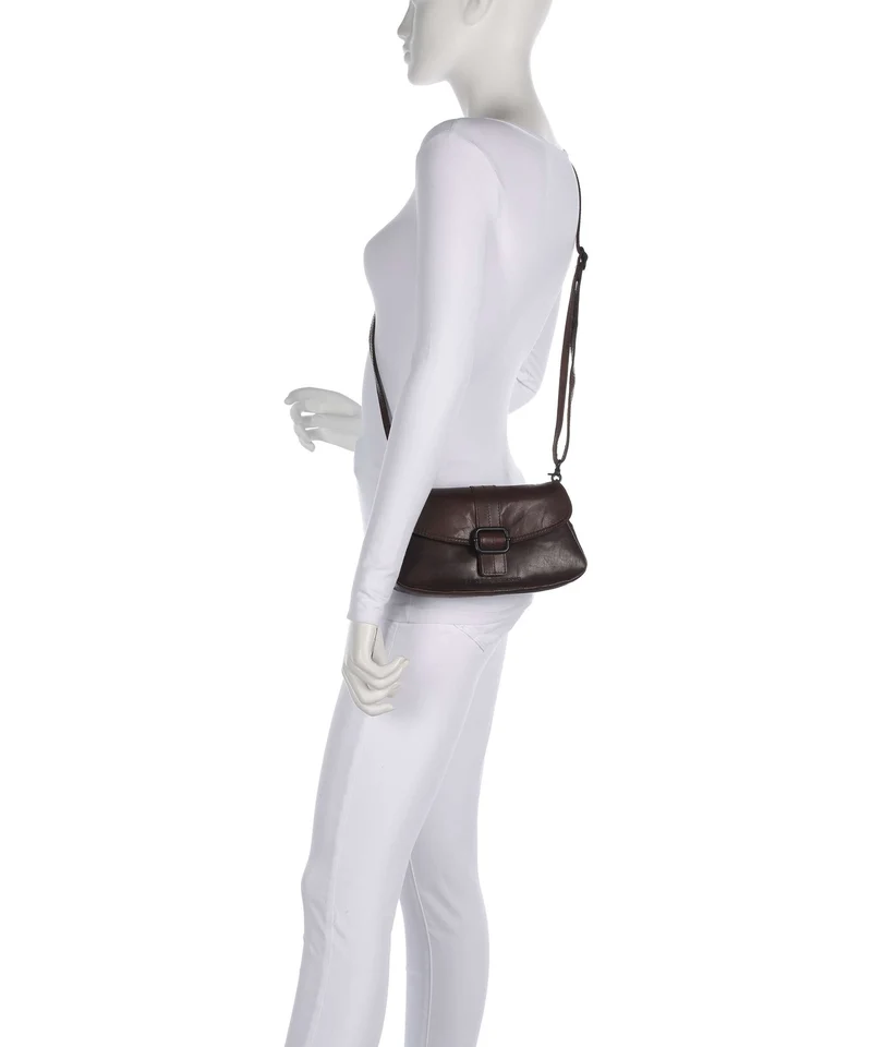 Spikes & Sparrow Bronco Sylvie Sac bandoulière dark brown