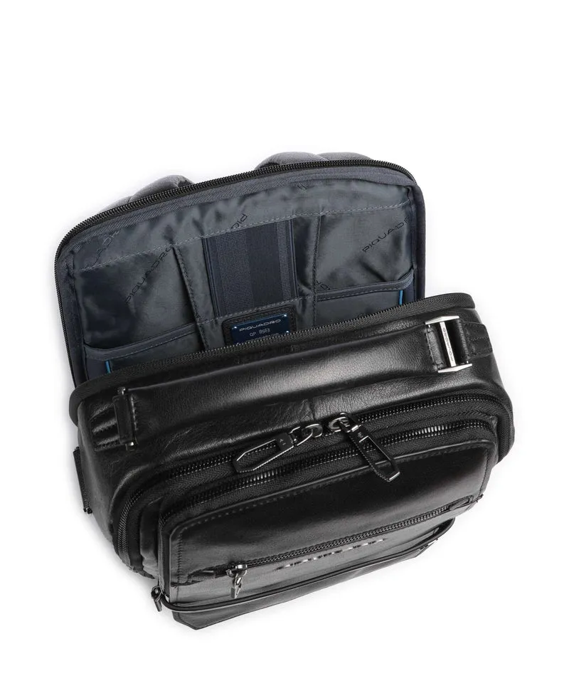 Piquadro Solm Sac à dos d'ordinateur black