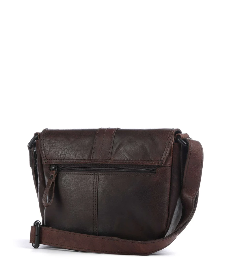 Spikes & Sparrow Bronco Dilianne Sac bandoulière dark brown