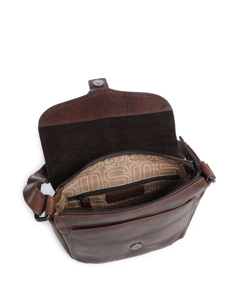 Spikes & Sparrow Bronco Dilianne Sac bandoulière dark brown