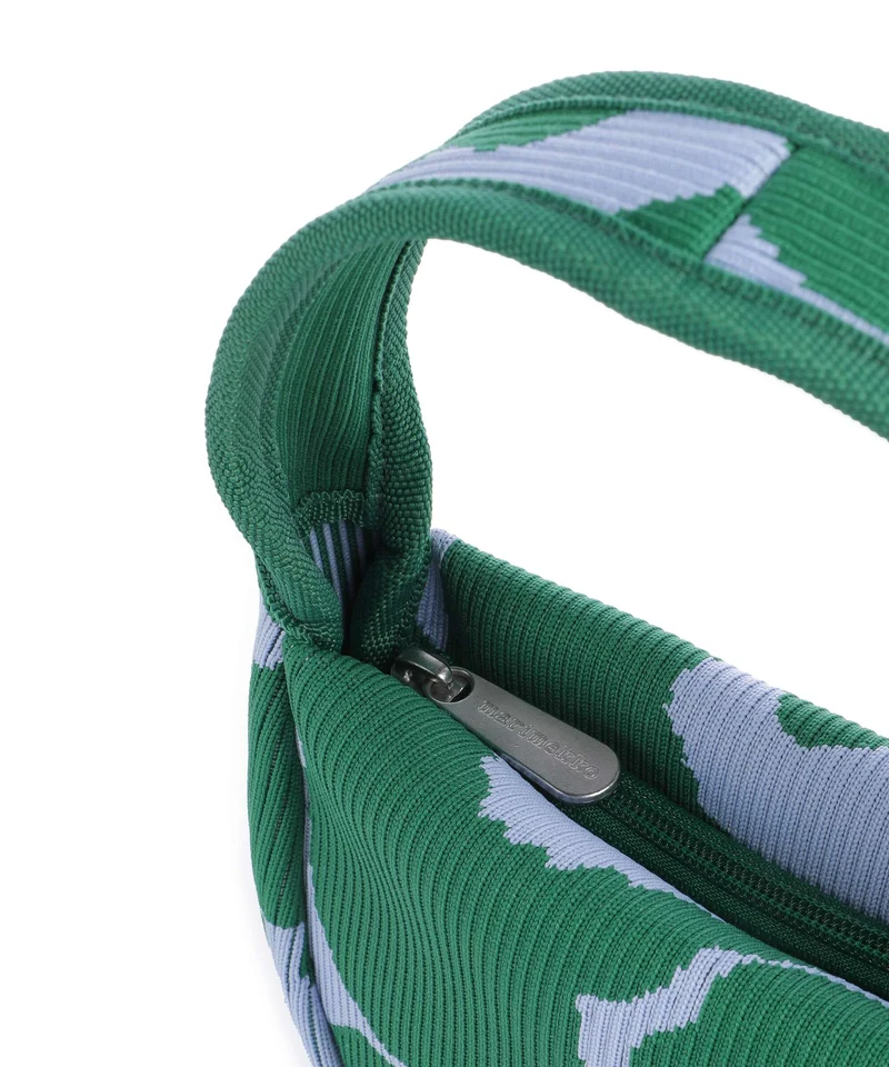 Marimekko Knitted Unikko Sac à main dark green/blue