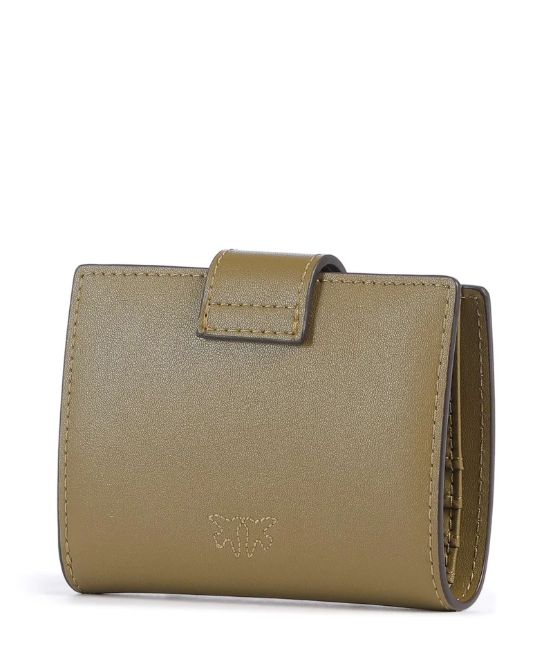 Pinko Portefeuille verde canguro/antique gold