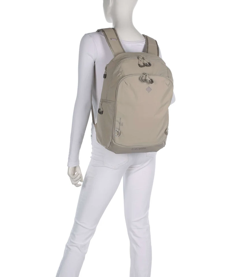 Travelite Venture Line M Sac à dos sand
