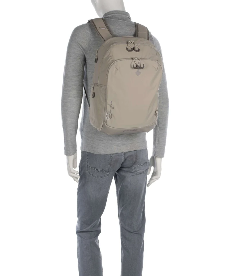 Travelite Venture Line M Sac à dos sand