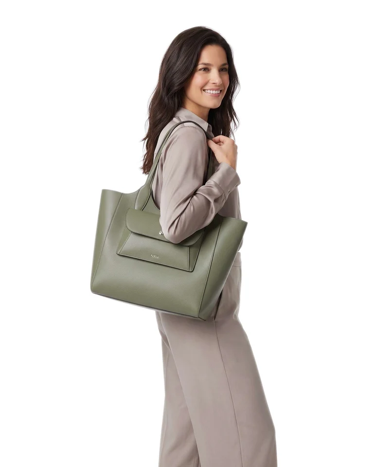 Furla Lea M Cabas avocado