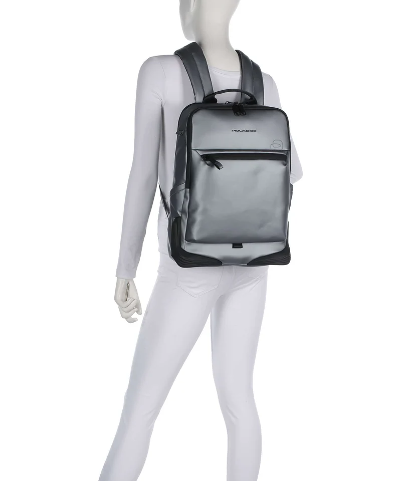 Piquadro C2OWD Sac à dos metal grey
