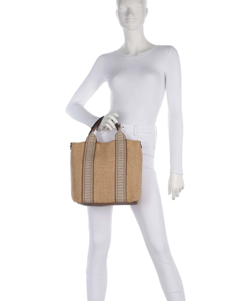 Abro Raffia Kaia Sac à main natural