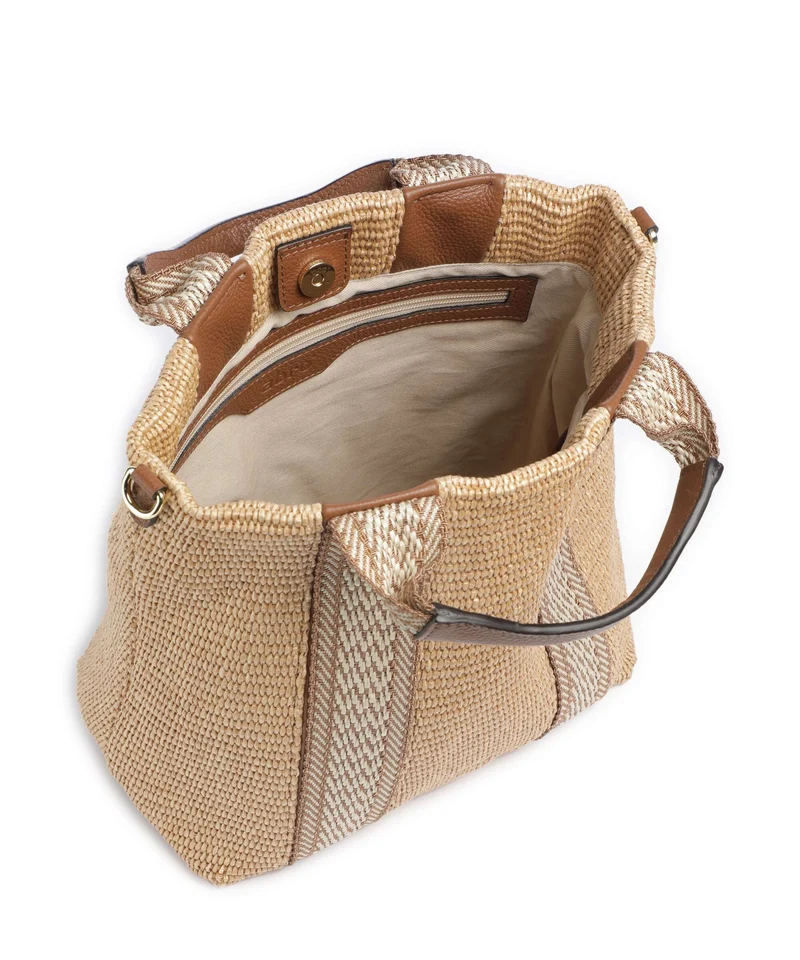 Abro Raffia Kaia Sac à main natural