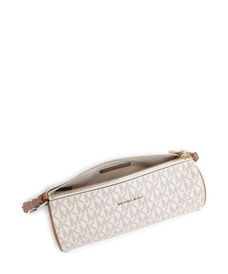 Michael Kors Izzy Small Sac porté épaule vanilla/acrn