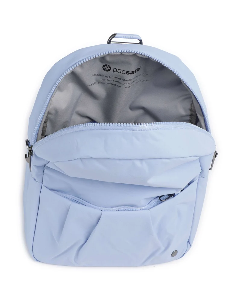 Pacsafe CX Sac à main porté dos serenity blue