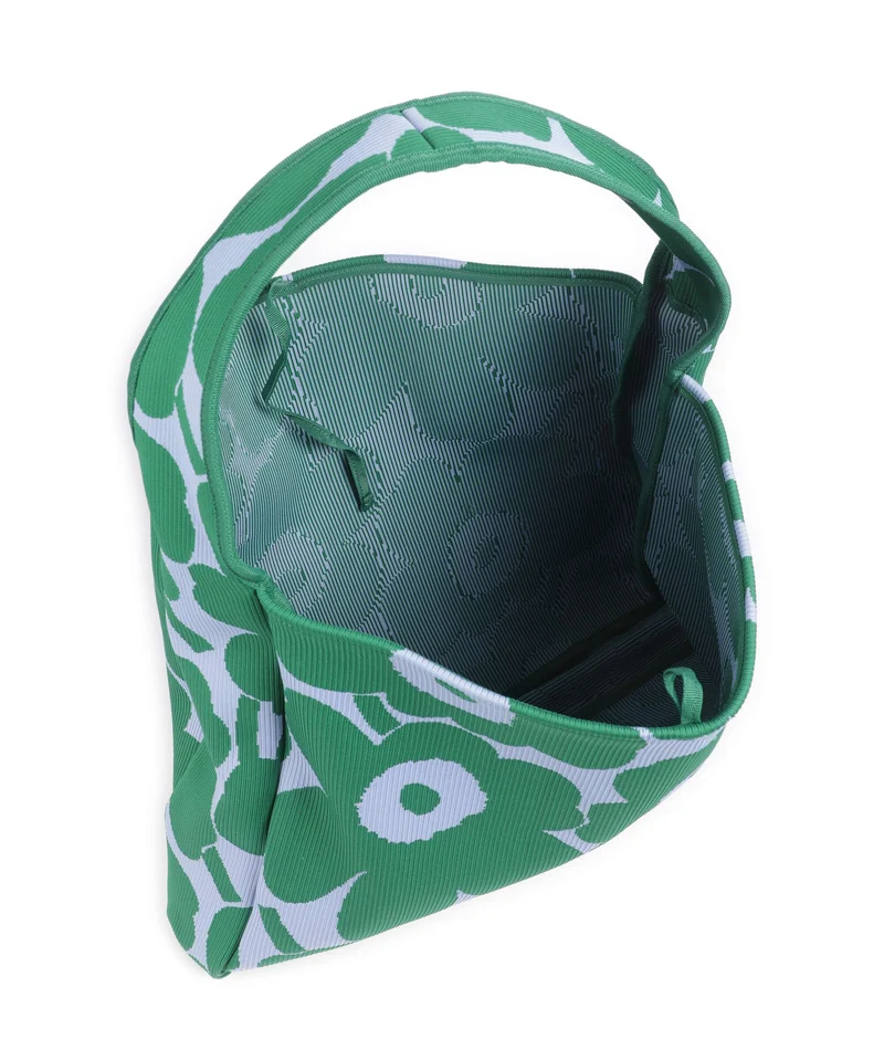 Marimekko Knitted Unikko Sac fourre-tout dark green/blue