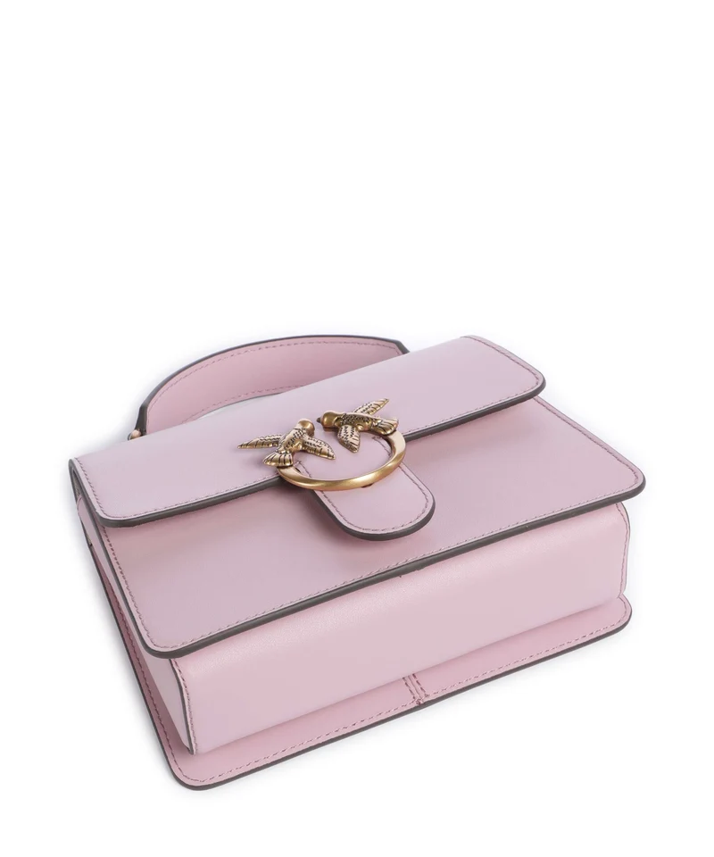 Pinko Love One Mini Sac à main rosa chiaro/antique gold