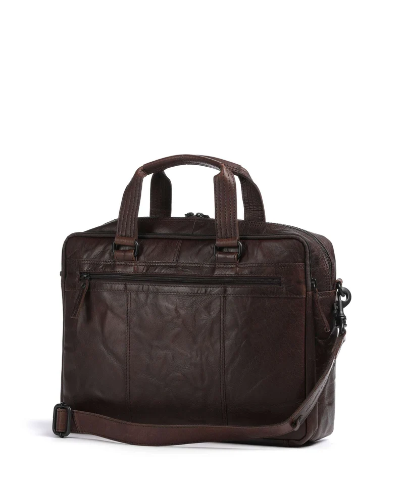 Spikes & Sparrow Bronco Dexter Porte-document dark brown