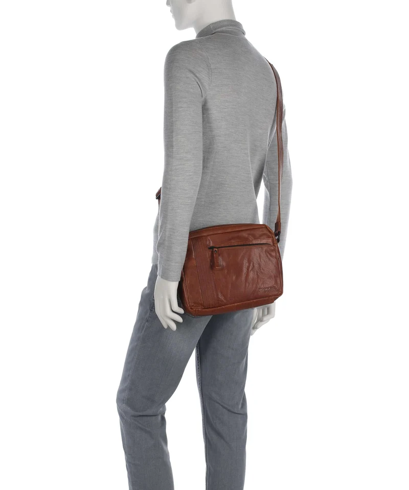 Spikes & Sparrow Bronco Ayden Sac bandoulière brandy