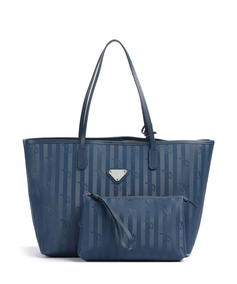 Maison Mollerus Vinerus Bern Cabas deep blau
