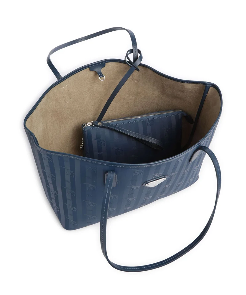 Maison Mollerus Vinerus Bern Cabas deep blau