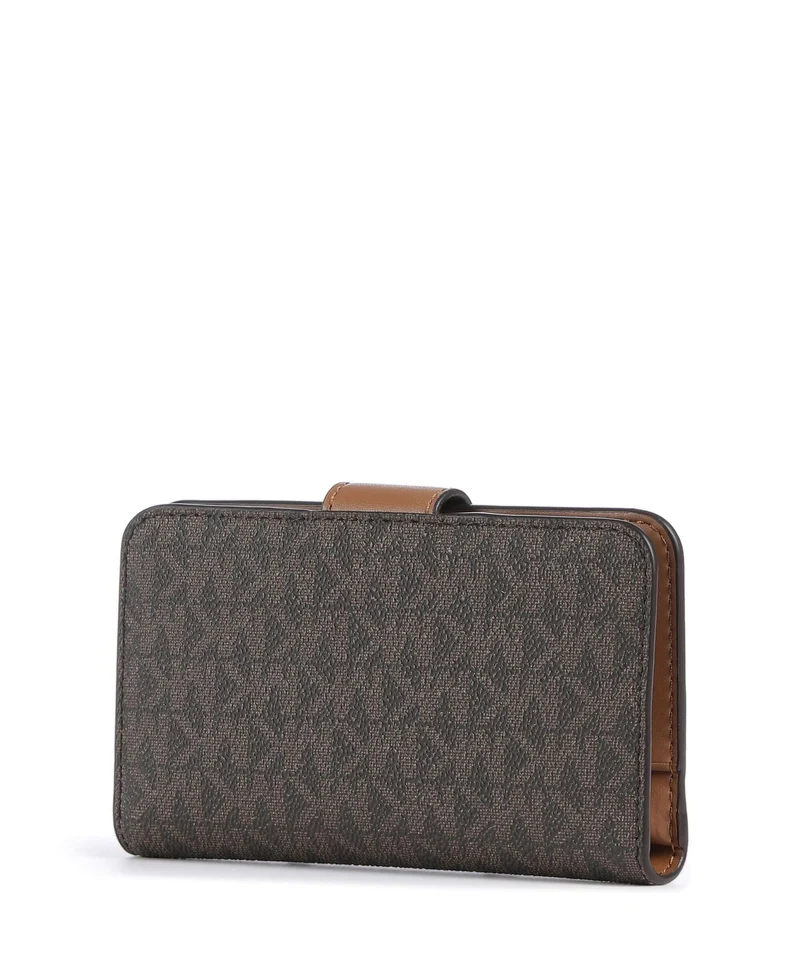 Michael Kors MK Pop Charm Medium Portefeuille brown/acorn