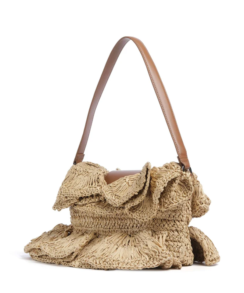 Karl Lagerfeld K/Signature Sac porté épaule natural/tan