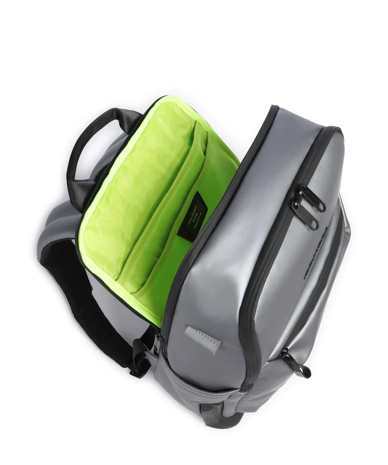 Piquadro Corner 2.0 Sac à dos metal grey