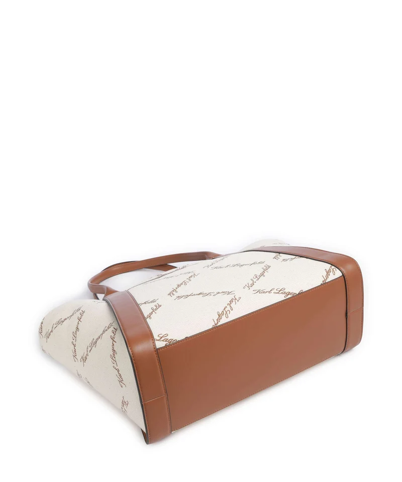 Karl Lagerfeld K/Ville Small Cabas natural canvas/tan