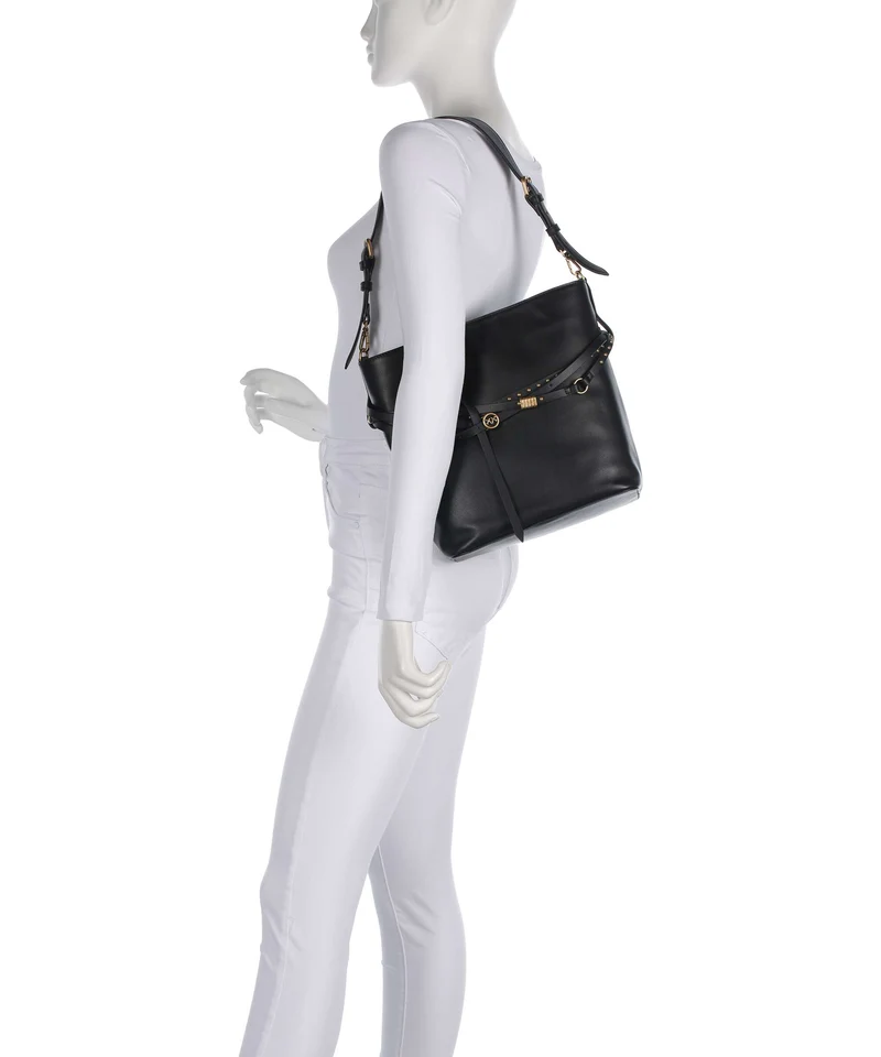 Pinko Belt Classic Sac seau nero/antique gold