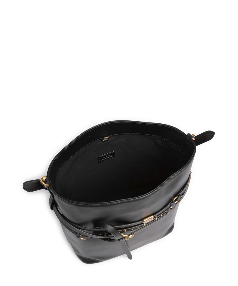 Pinko Belt Classic Sac seau nero/antique gold