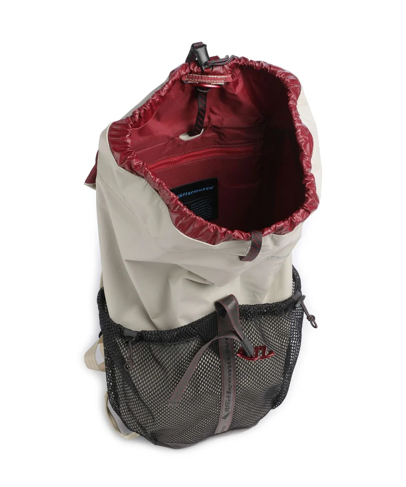 Klättermusen Fjörm 18 Sac à dos de trekking silver creme