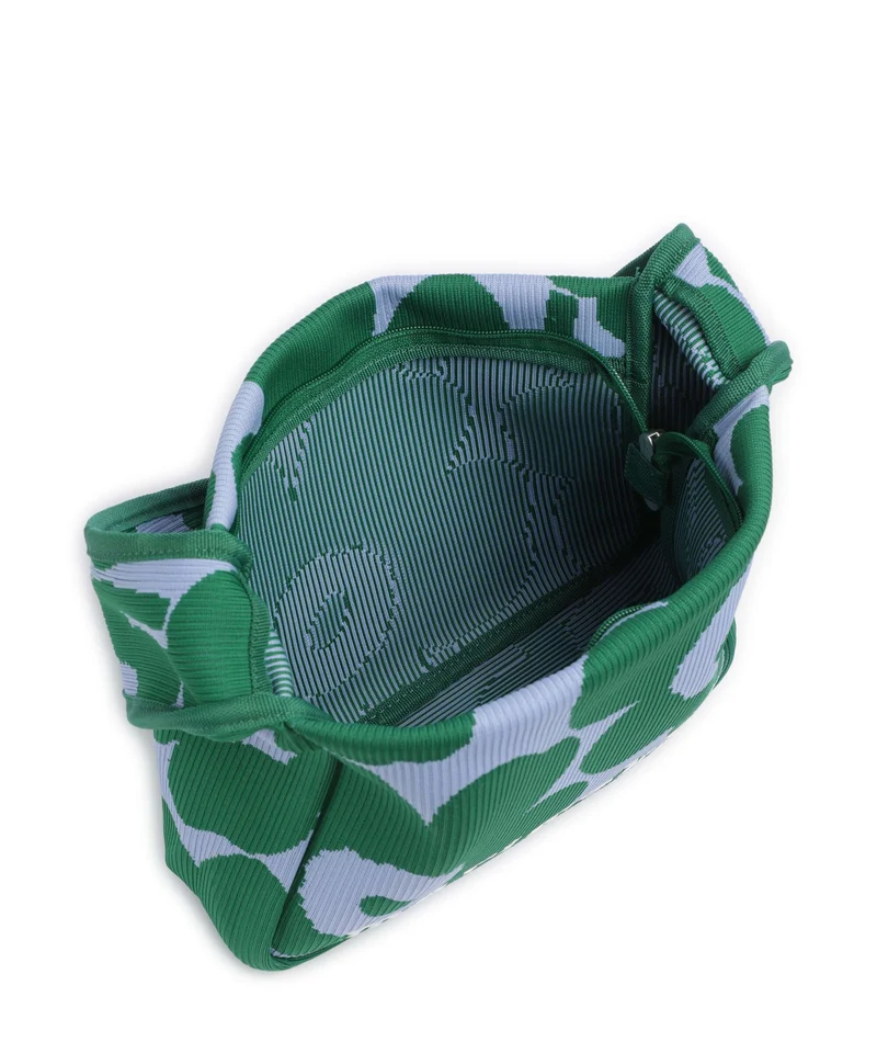 Marimekko Knitted Unikko Sac porté épaule dark green/blue