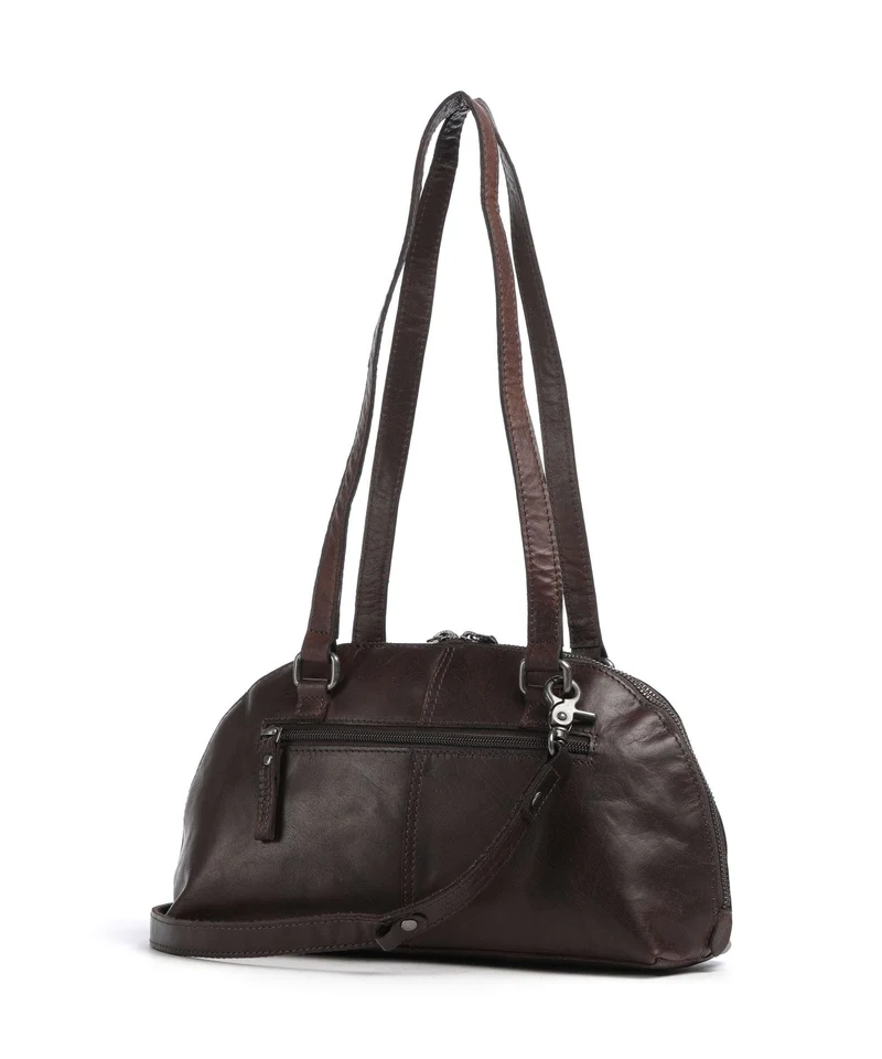 Spikes & Sparrow Bronco Thyrza Sac porté épaule dark brown