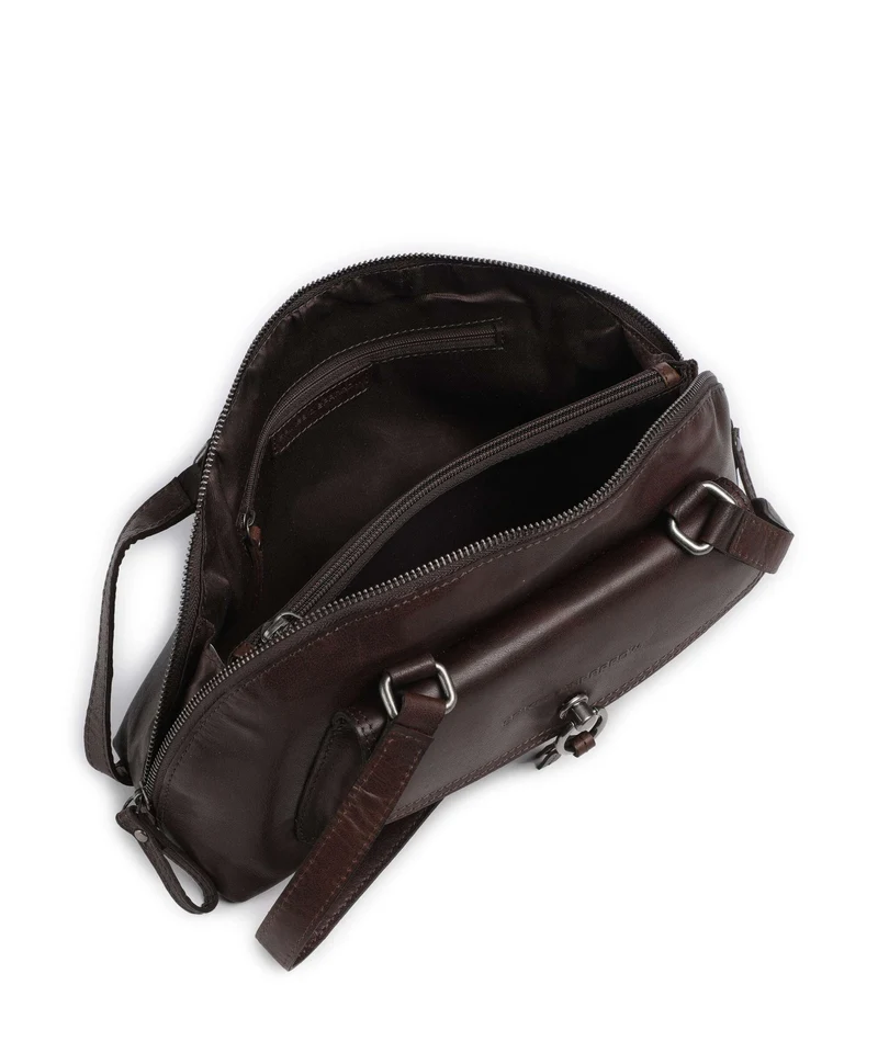 Spikes & Sparrow Bronco Thyrza Sac porté épaule dark brown