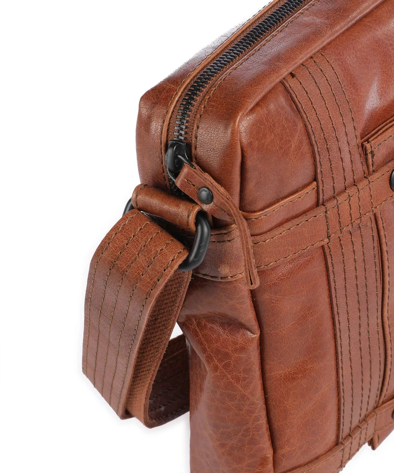 Spikes & Sparrow Bronco Benn Sac bandoulière brandy