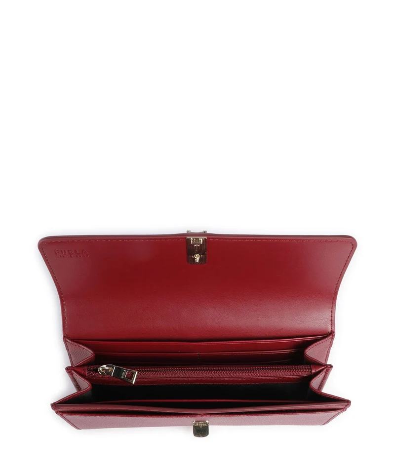 Furla Iride Continental Portefeuille ciliegia