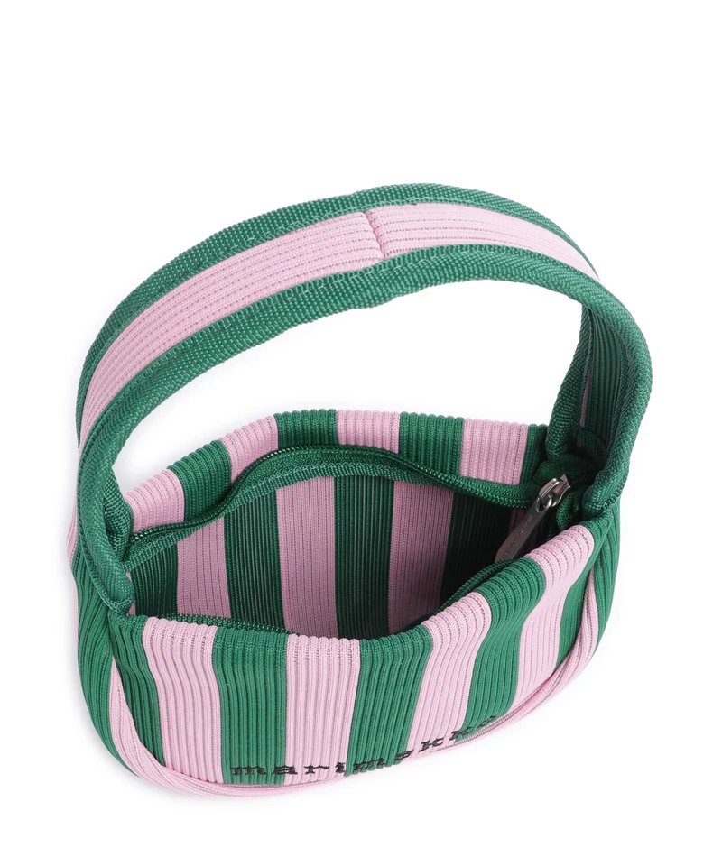 Marimekko Knitted Merirosvo Sac à main pink/dark green
