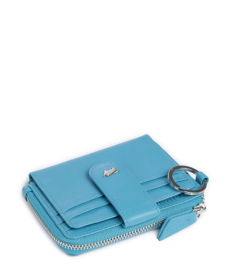 Braun Büffel Joy Étui à cartes crédit indigo blue
