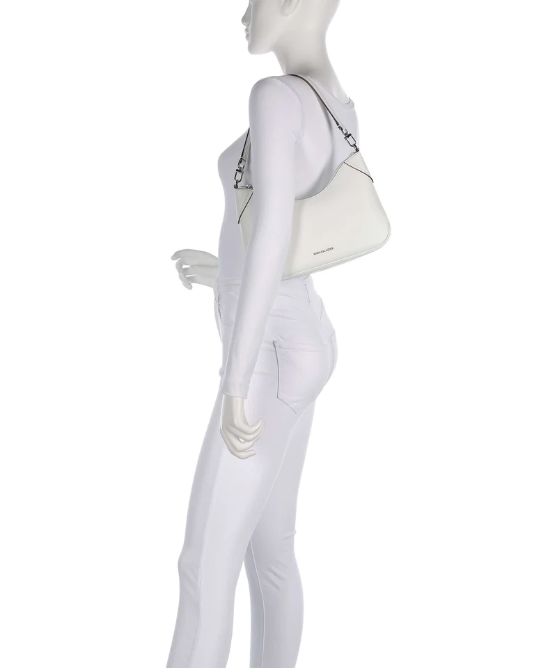 Michael Kors Jet Set Medium Sac porté épaule optic white