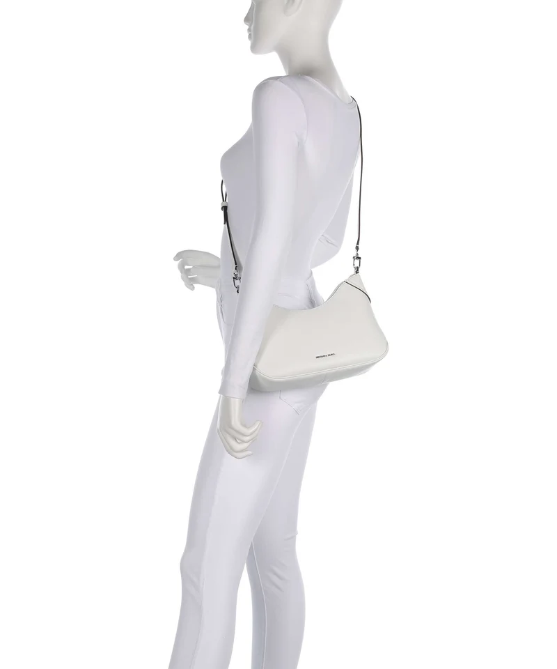 Michael Kors Jet Set Medium Sac porté épaule optic white