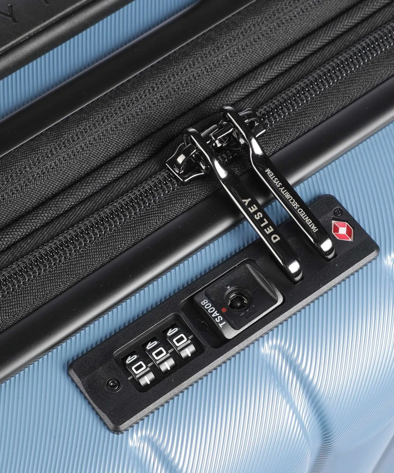 Delsey Paris Longitude Slim Valise 4 roues blue