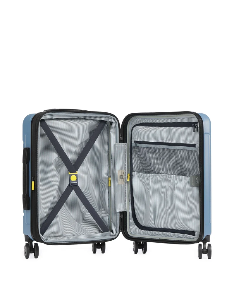 Delsey Paris Longitude Slim Valise 4 roues blue