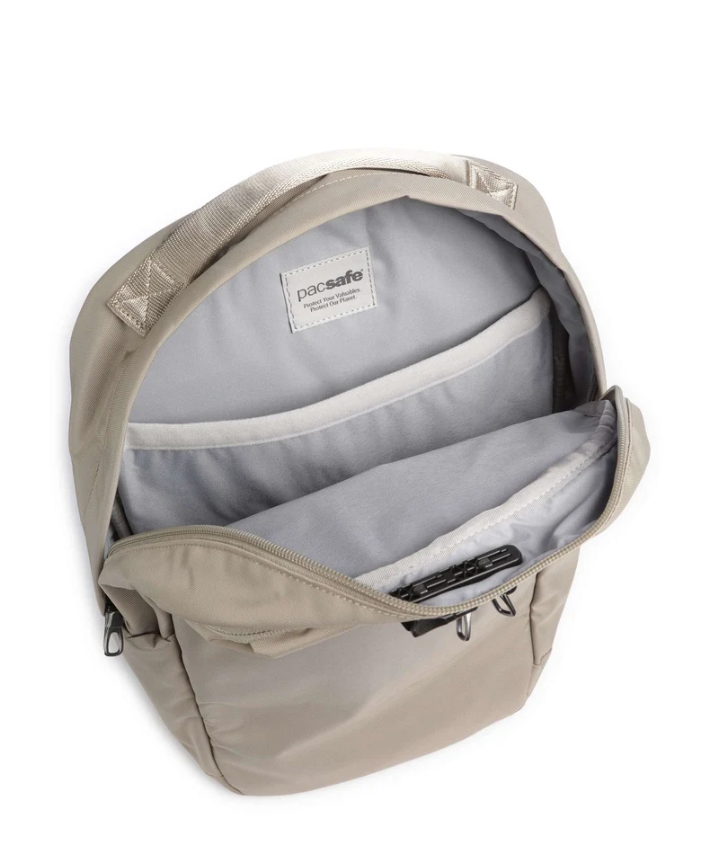 Pacsafe V 20 Sac à dos beige