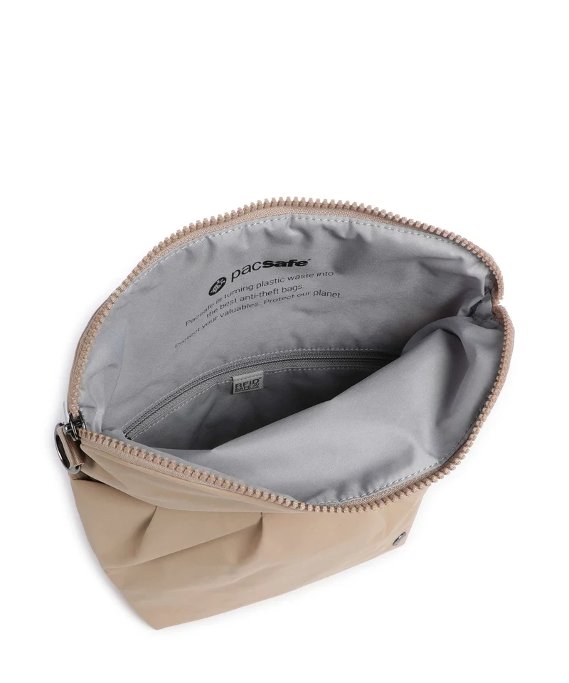 Pacsafe CX Sac bandoulière taupe