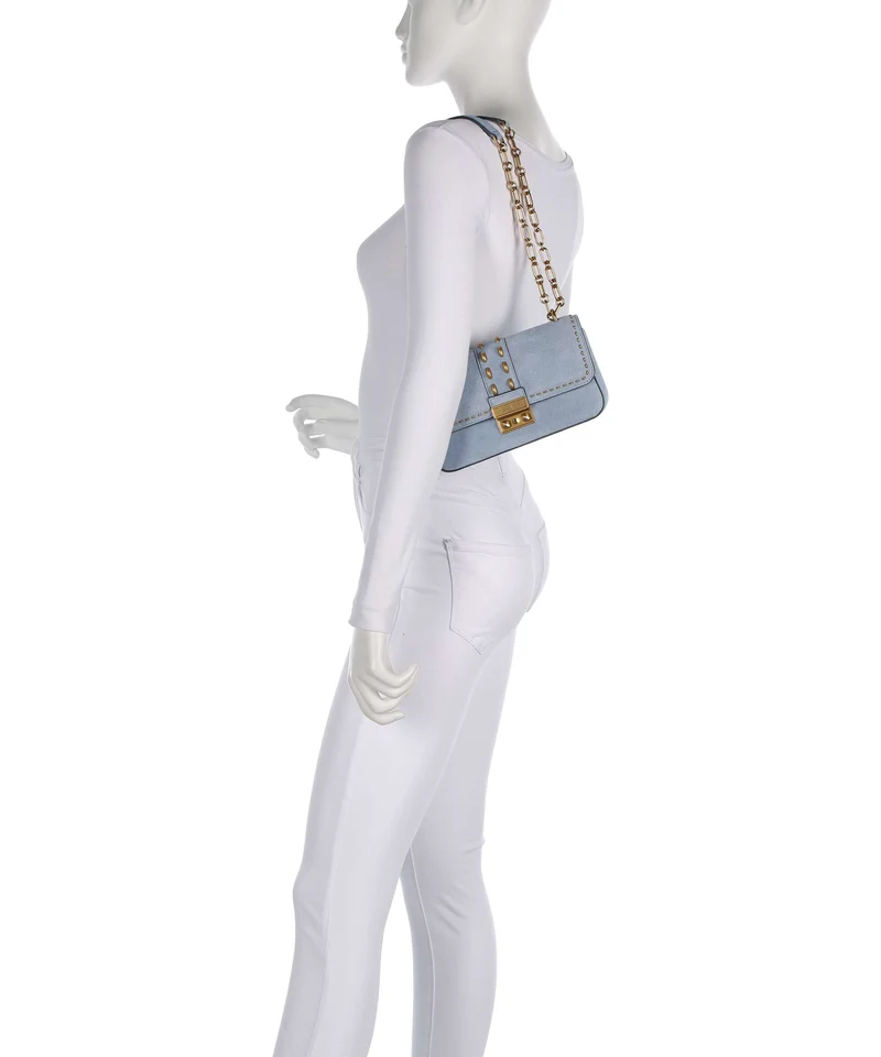 Michael Kors Tribeca Small Sac porté épaule chambray