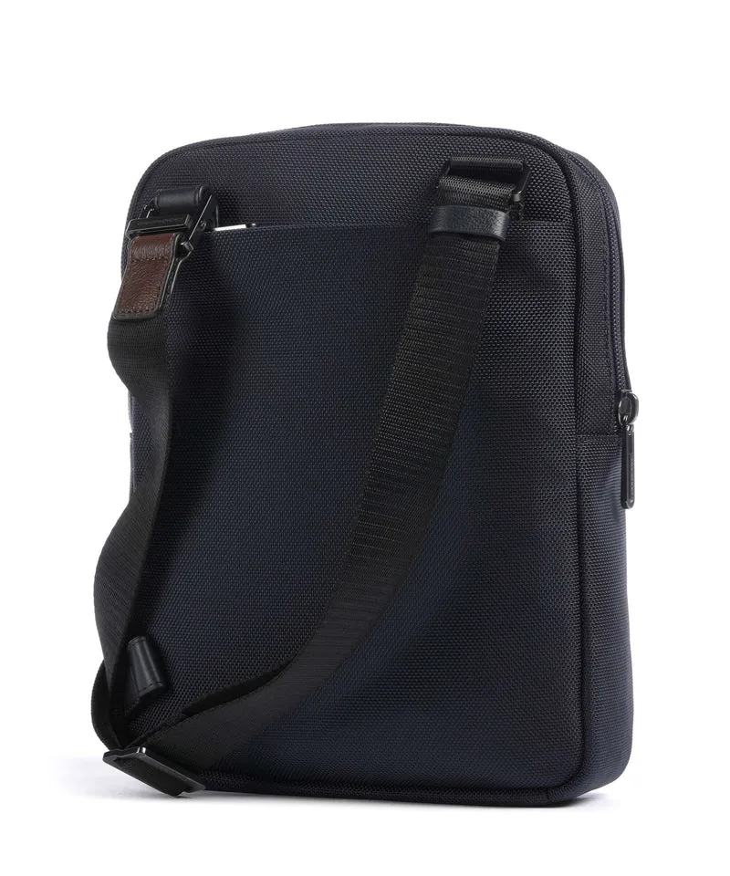Piquadro Brief 2 Sac bandoulière blue/cognac