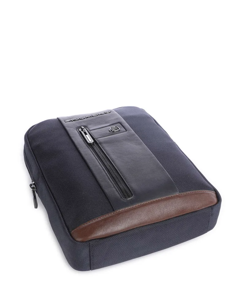 Piquadro Brief 2 Sac bandoulière blue/cognac