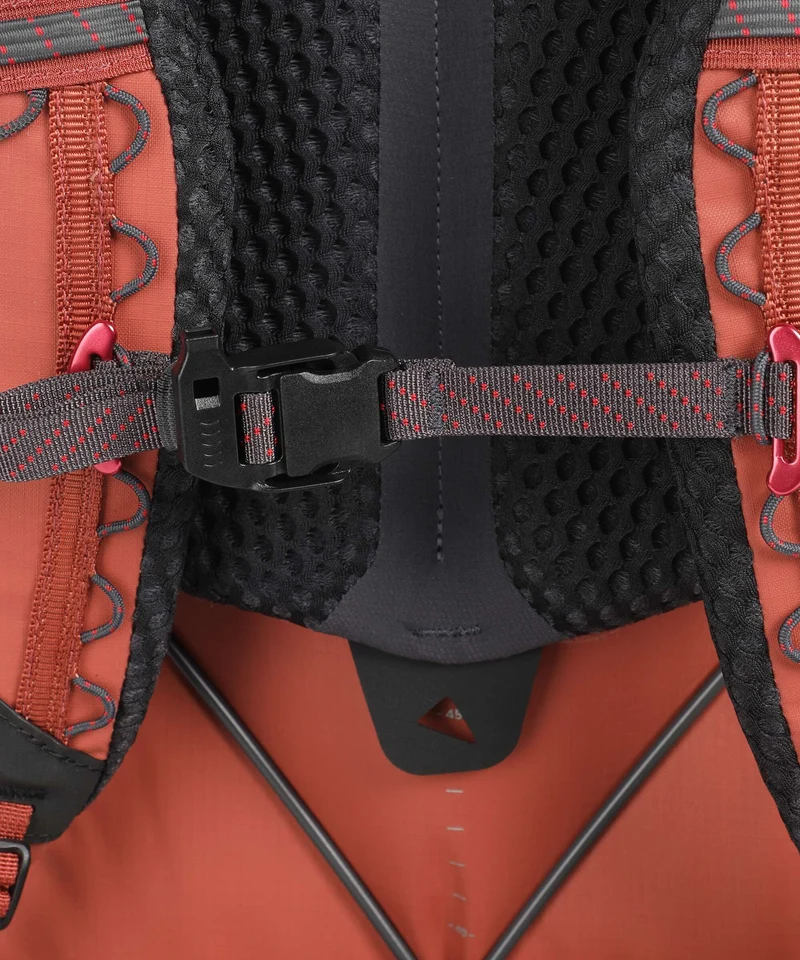 Klättermusen Gungne 43 Sac à dos de randonnée ash red